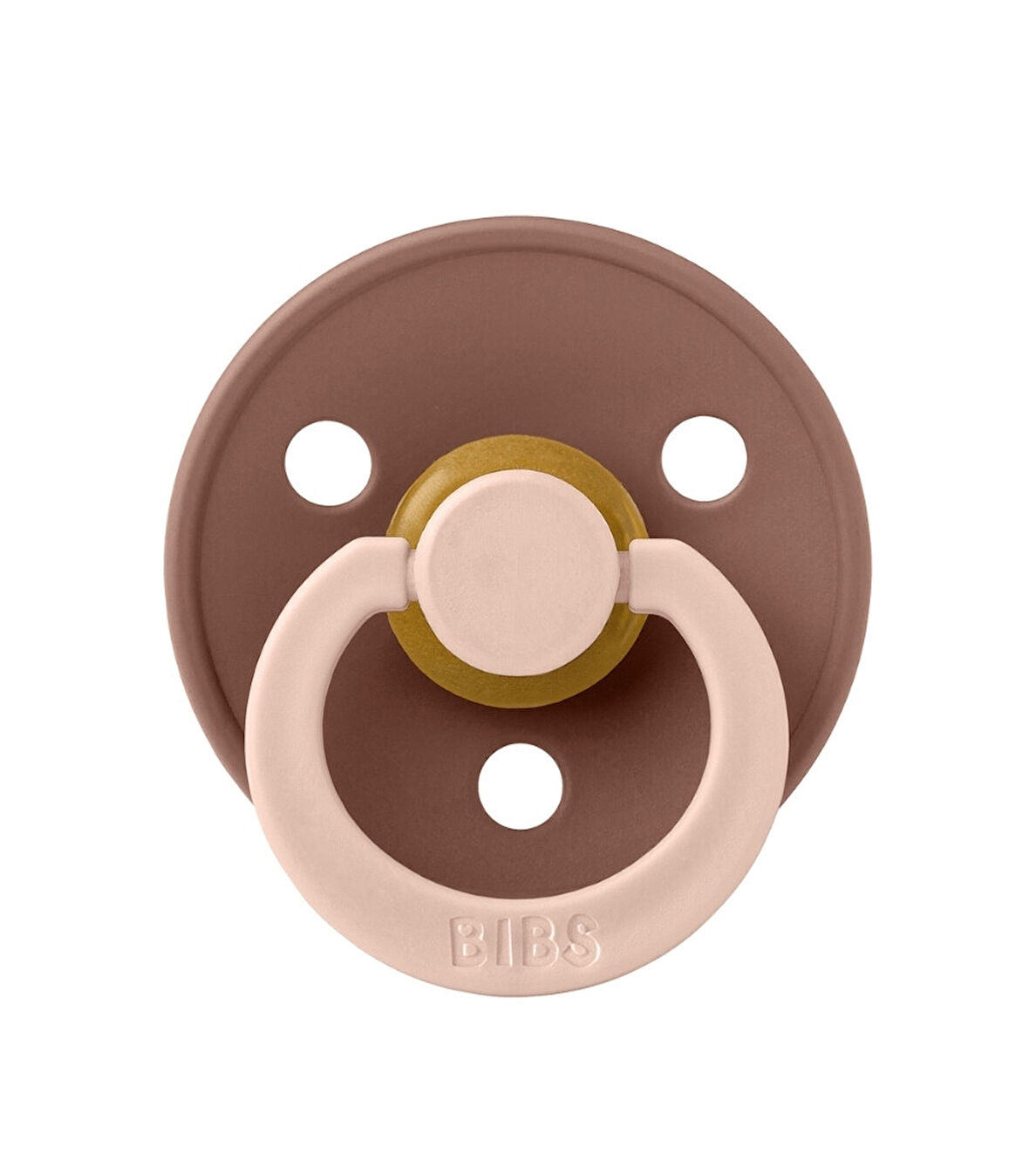 Bibs Studio Kauçuk Emzik / Fusion Woodchuck - Blush 6+Ay