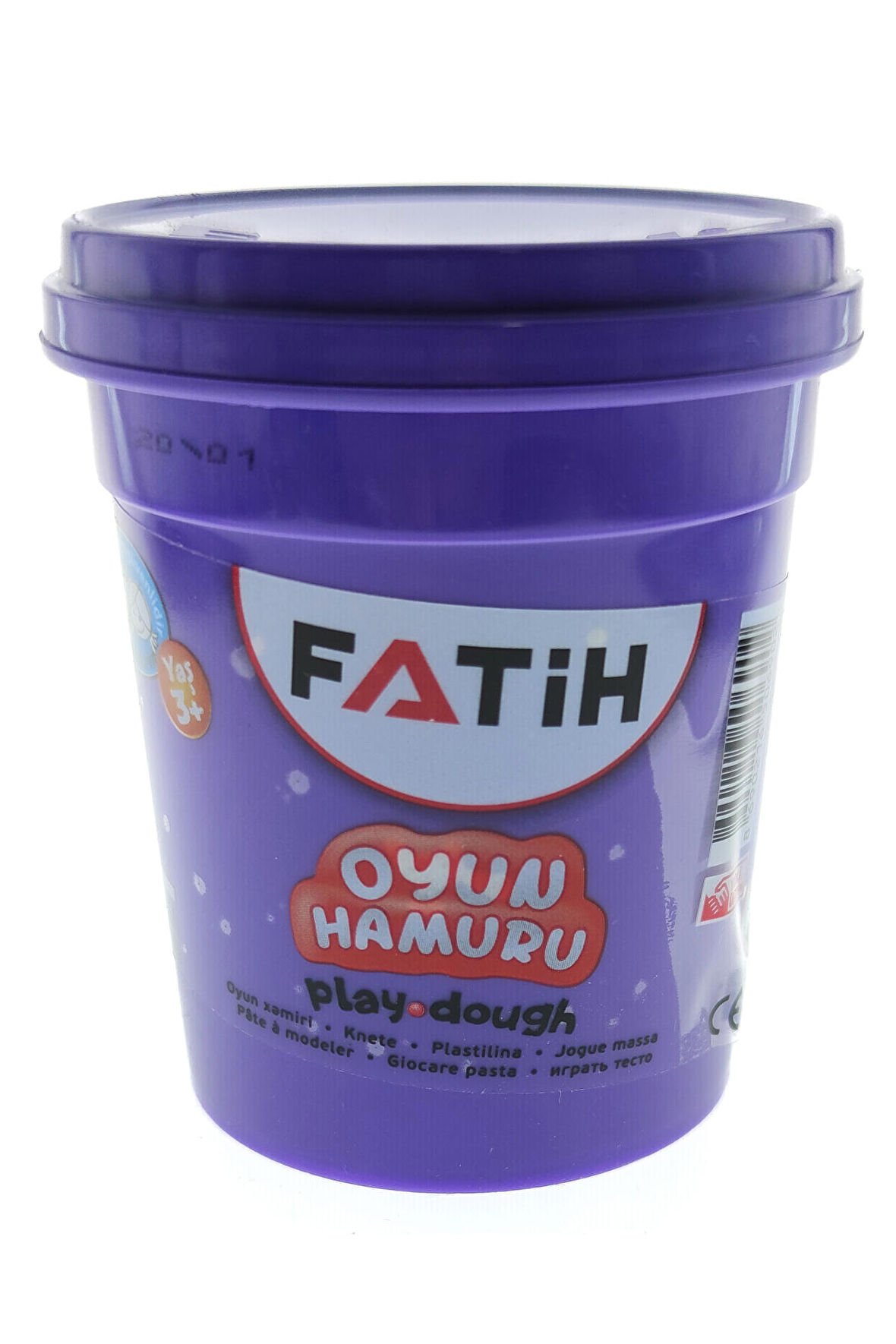 Fatih Oyun Hamuru Tek Renk Mor  130 gr