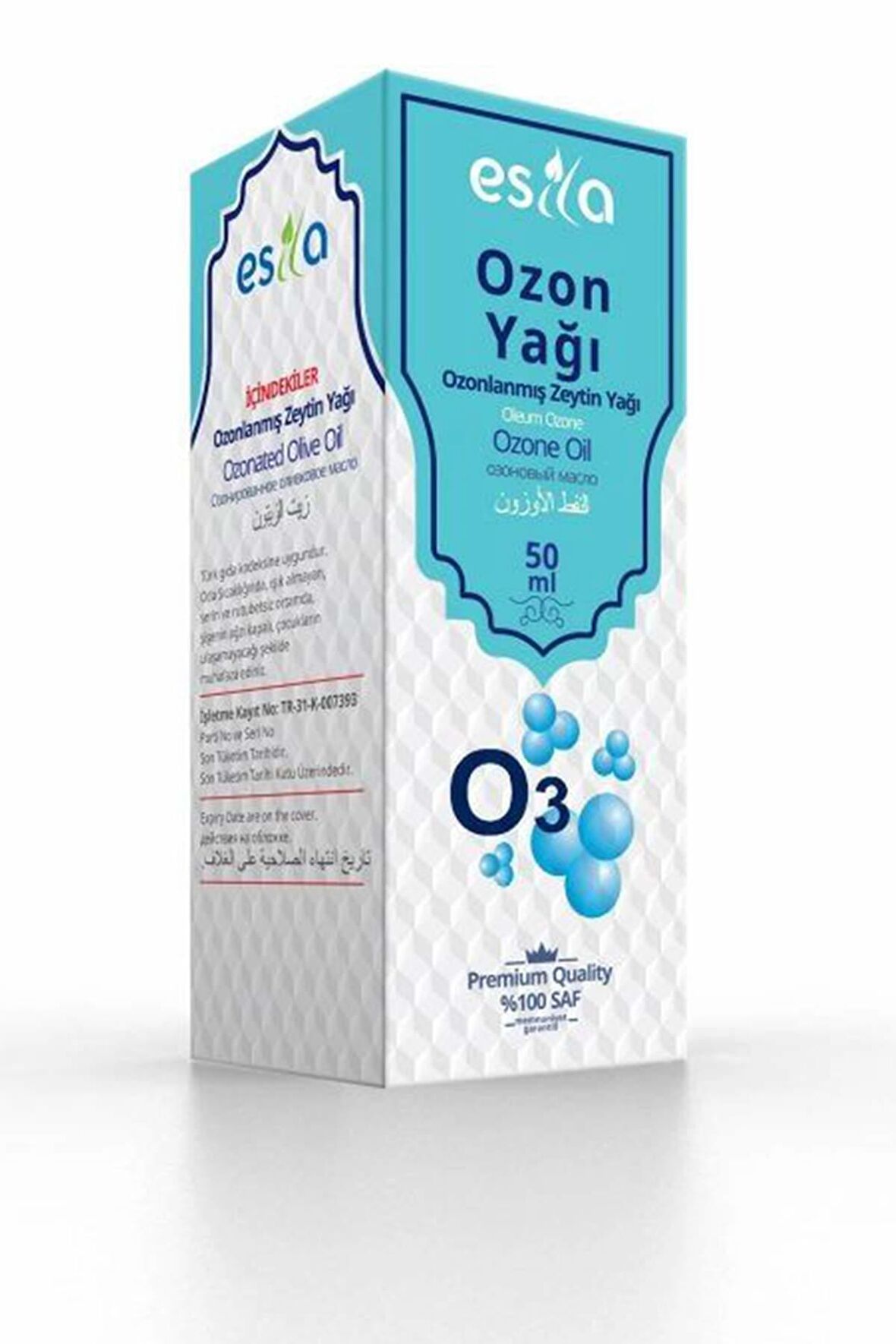 Ozonlanmış Zeytin Yağı 50 Ml.