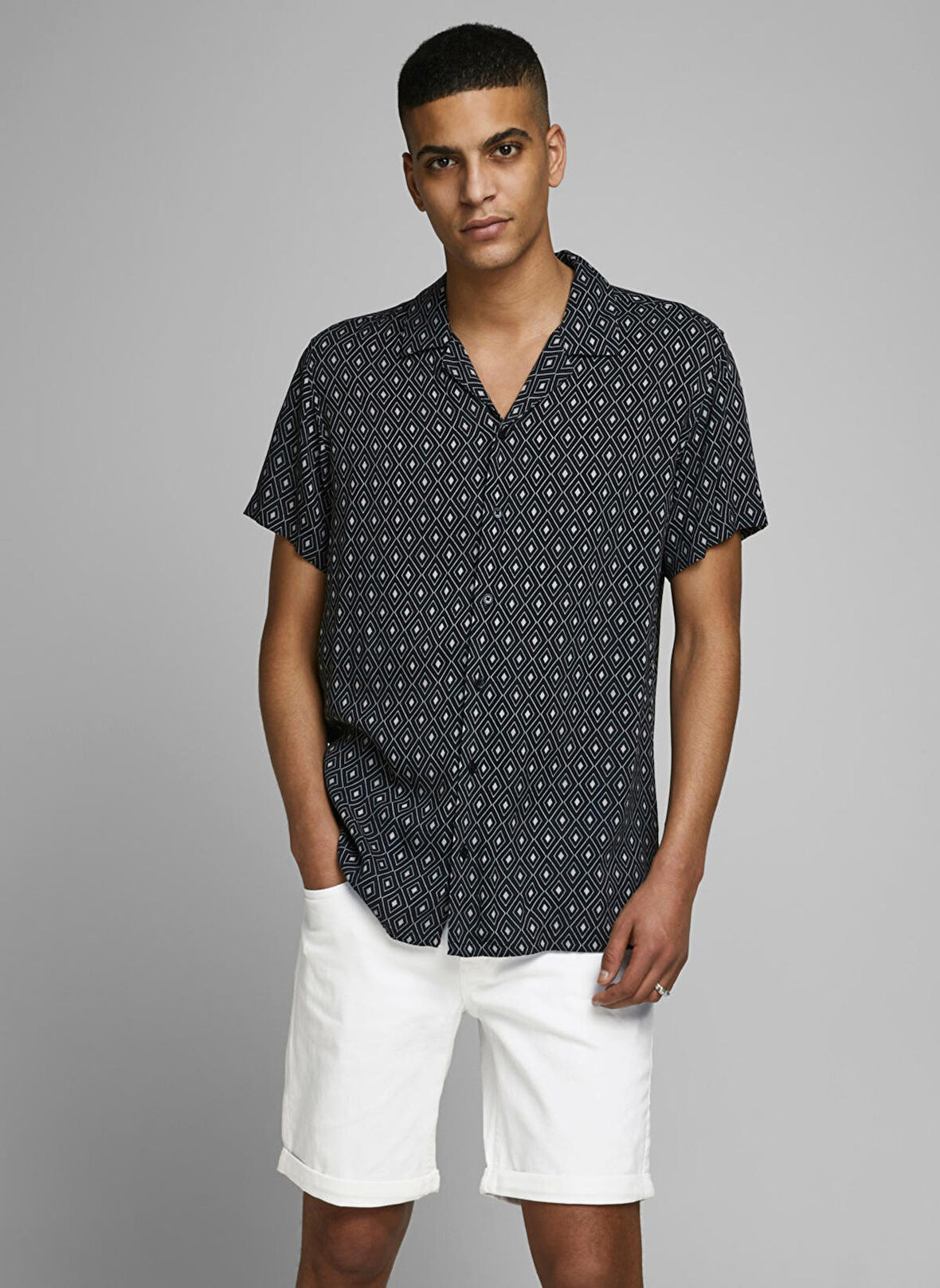 Jack & Jones 12165892 Beyaz  Şort