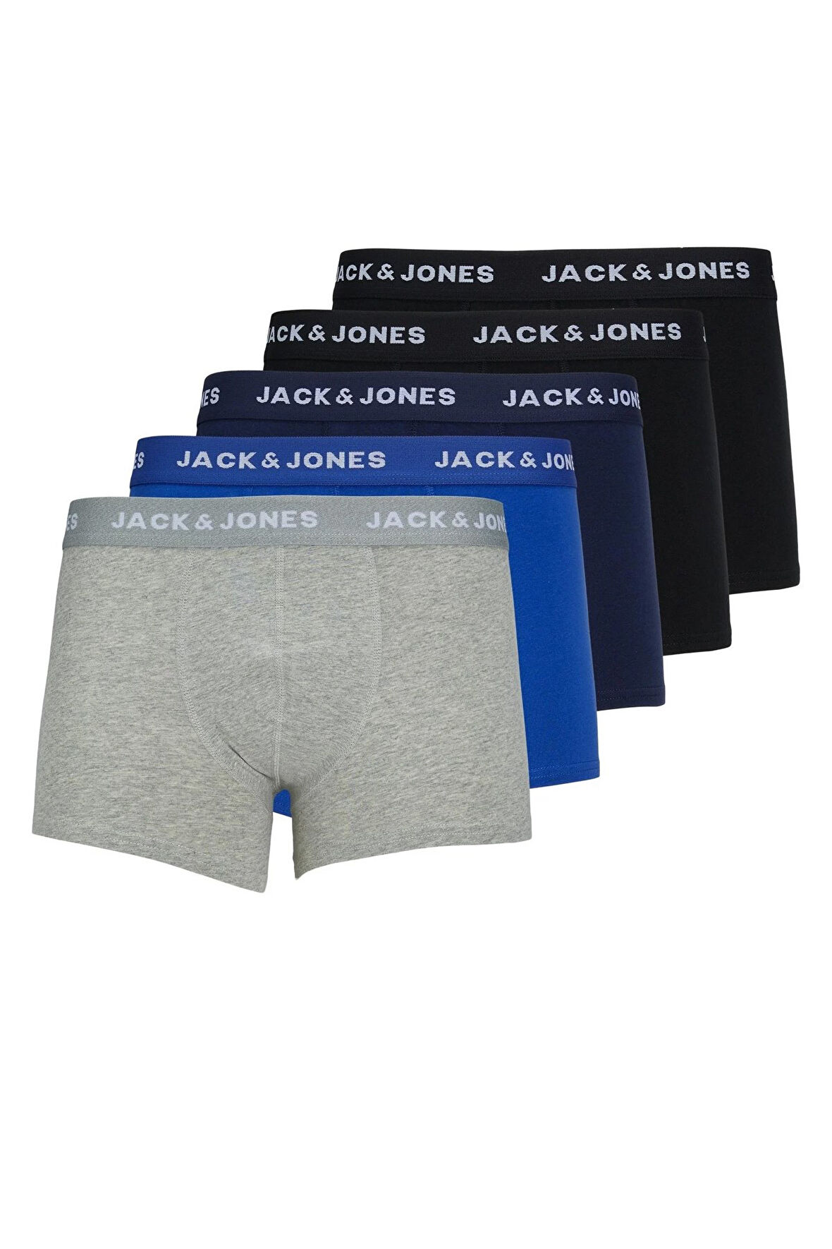 Jack & Jones Jacbasıc Plain Trunks 5'li Boxer 12173776