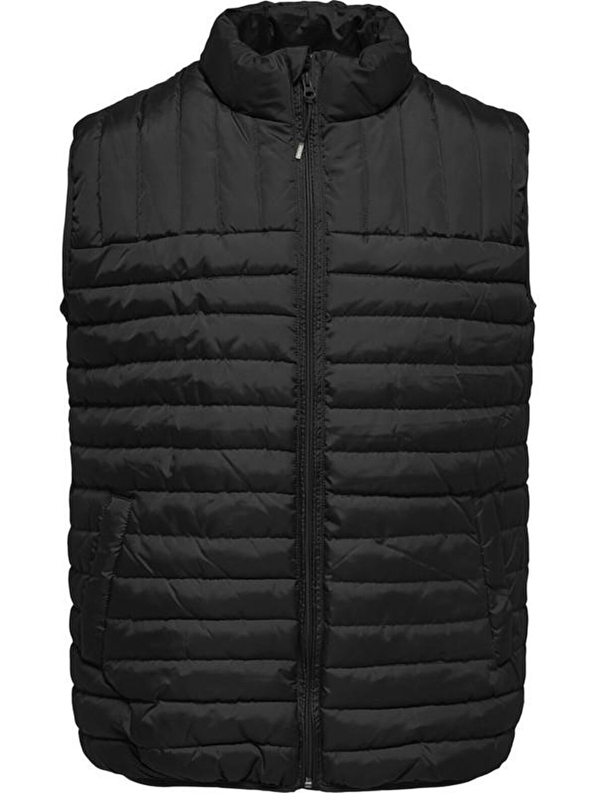 Only&Sons Erkek Yelek Paul Quilted 22015123-BLK