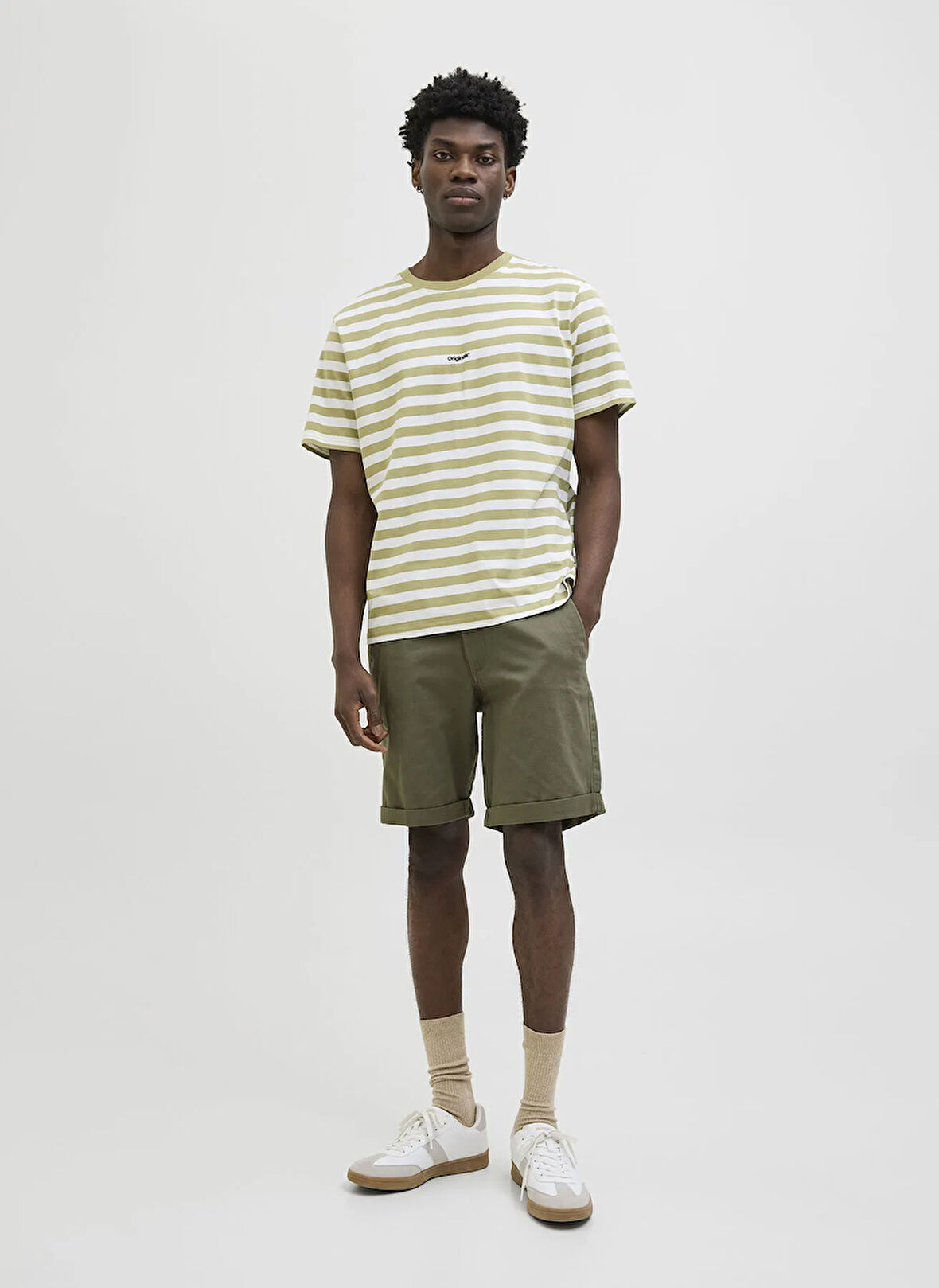 Jack & Jones Chino Şort, S, Yeşil