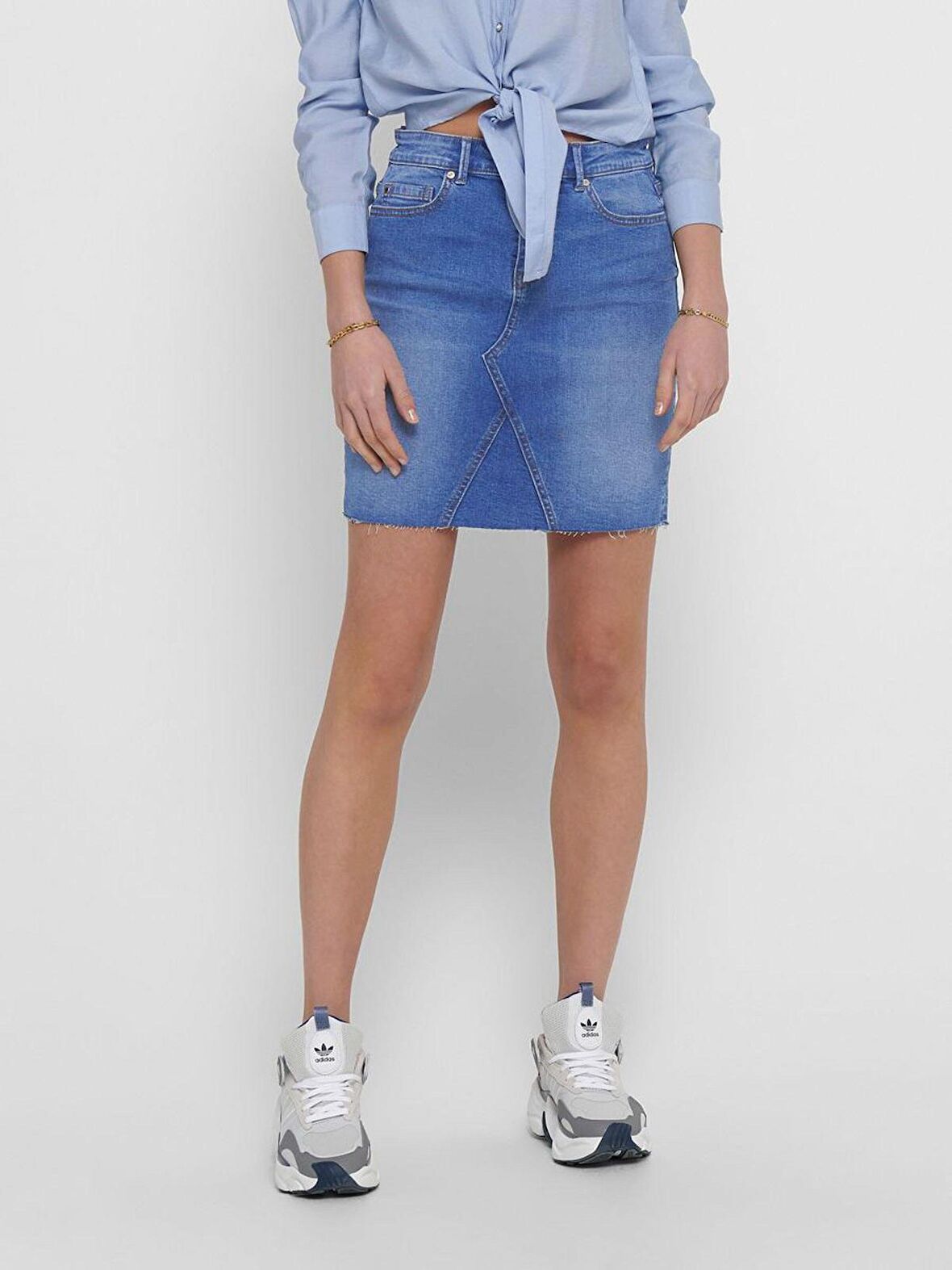 Only Kadın Kot Etek 15229662 SHORT DENIM SKIRT