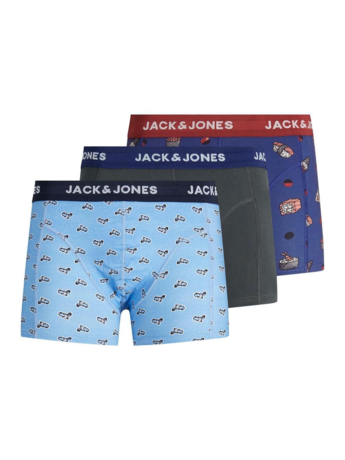 Jack Jones Dog 3 Lü Paket Erkek Boxer