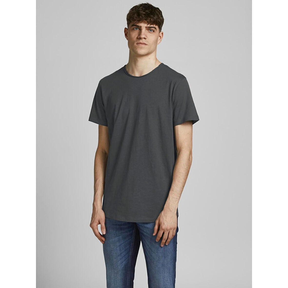 JJEBASHER TEE O-NECK SS ERKEK T-SHIRT