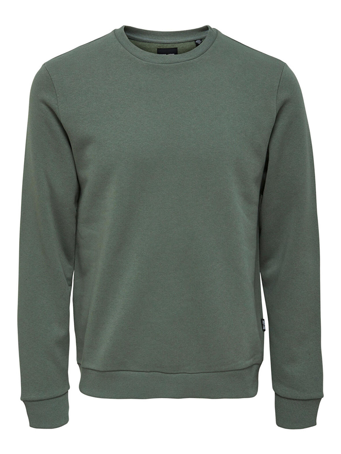 22018683 Only & Sons Onsceres Life Crew Neck Noos Erkek Sweat Castor Gray