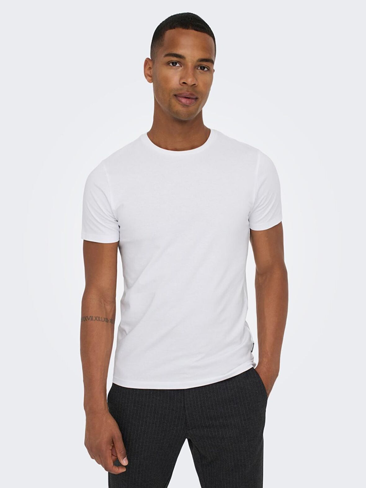 Only & Sons Erkek 2'li Bisiklet Yaka T-shirt - 22021181