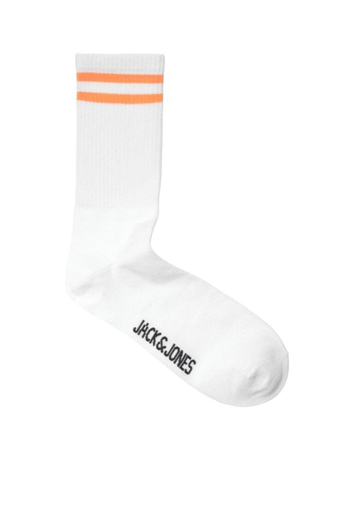 Jack & Jones Turuncu Erkek Çorap 12204854_JACTROUBLE TENNIS SOCKS