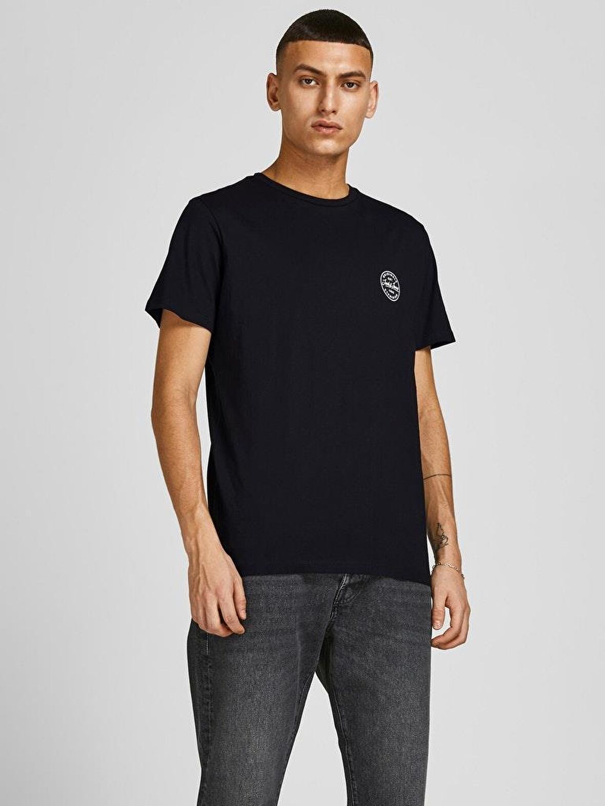 Jack & Jones Erkek T-shirt Crew Neck Noos 12205022