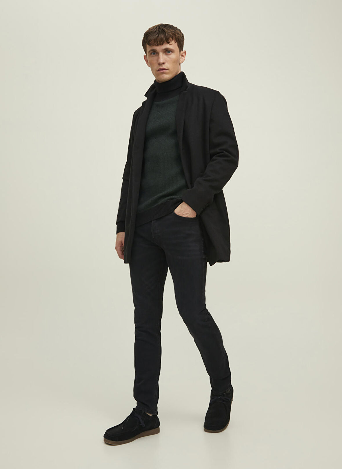Jack & Jones Denim Pantolo, 30-32, Siyah