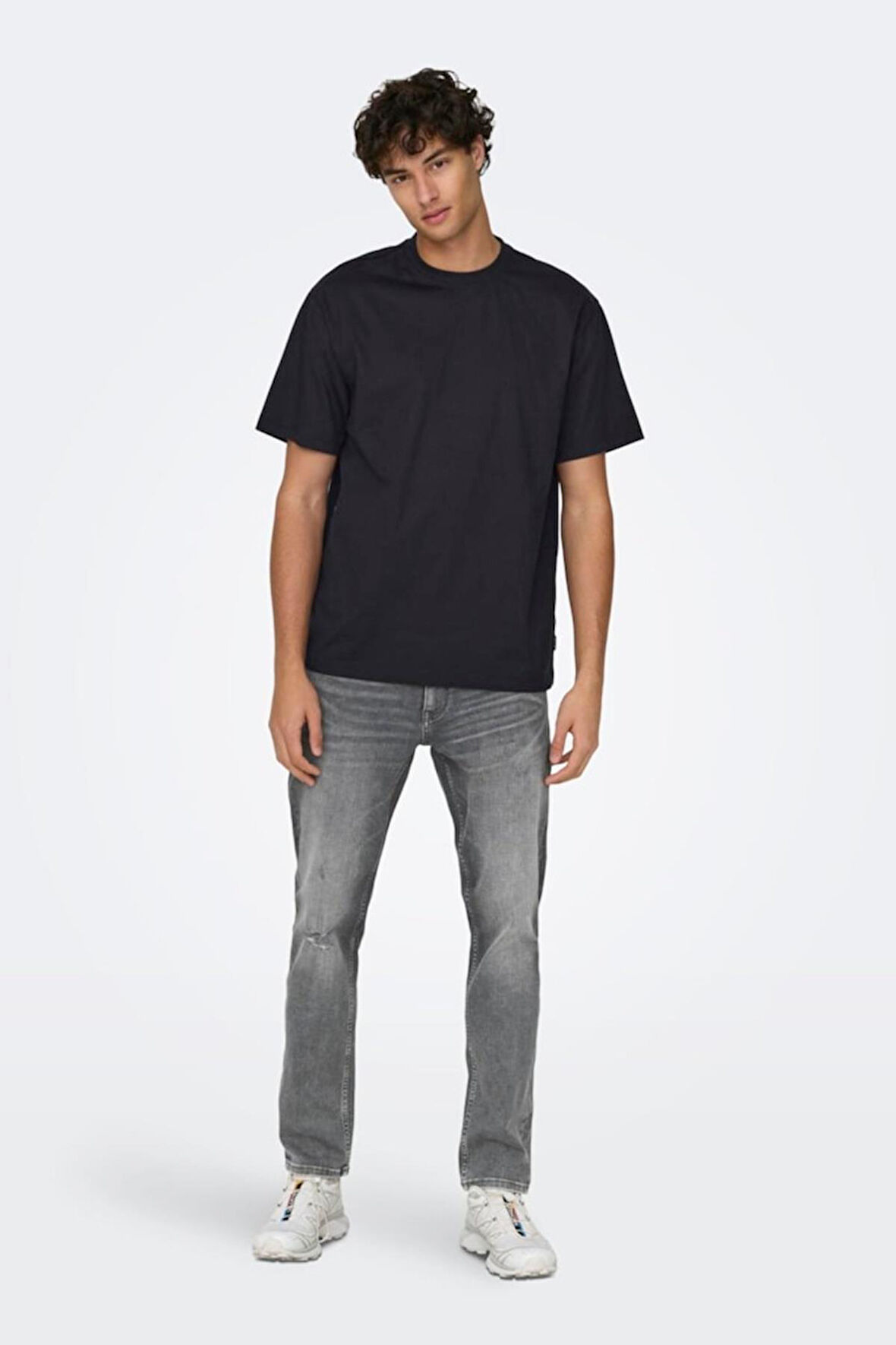 ONSFRED LIFE RLX SS TEE NOOS SİYAH