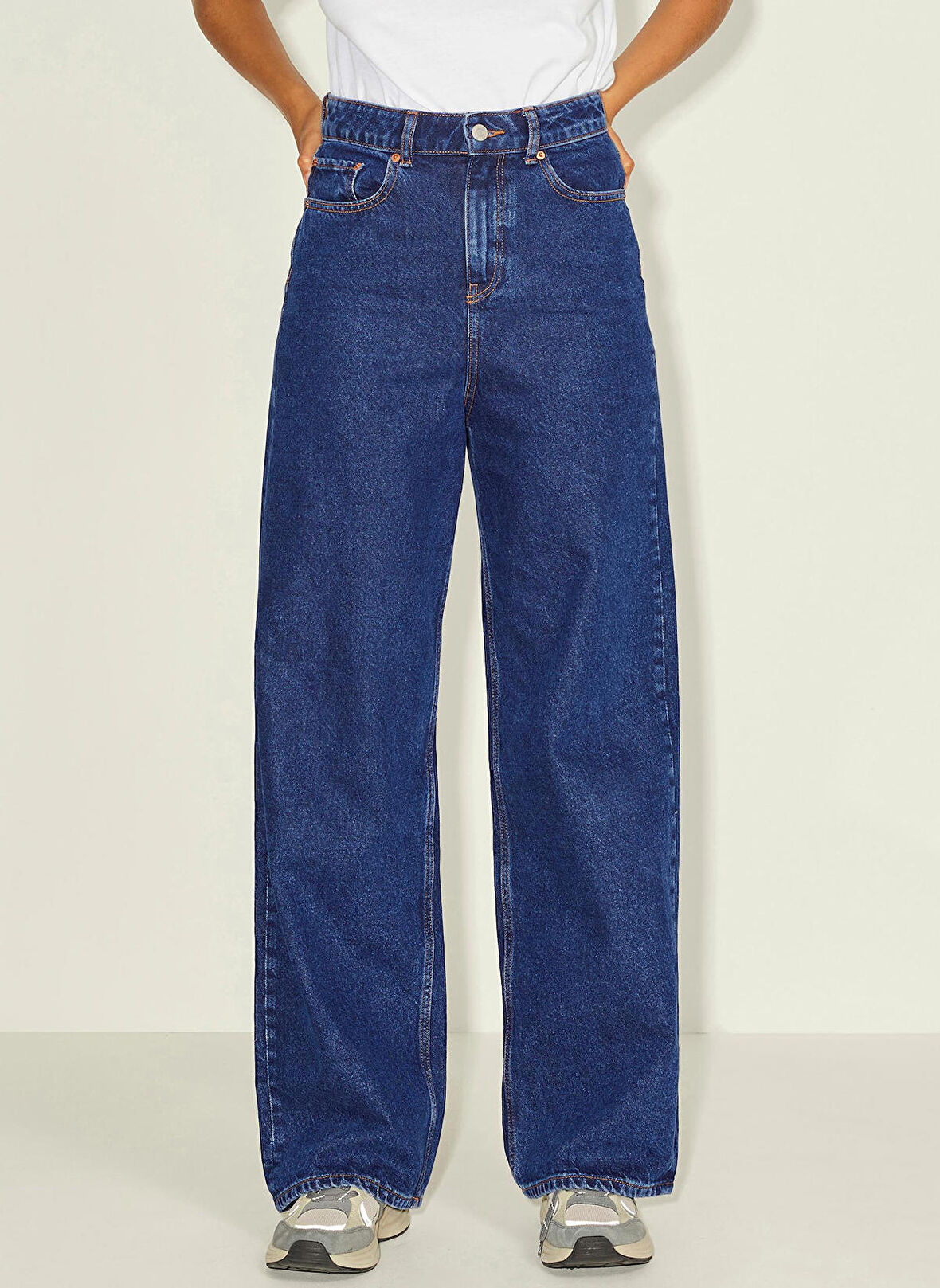 JJXX Koyu Mavi Kadın Denim Pantolon