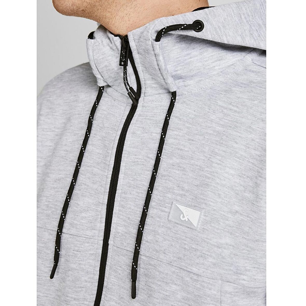 Jack&Jones Kapüşonlu Fermuarlı Erkek Sweatshirt