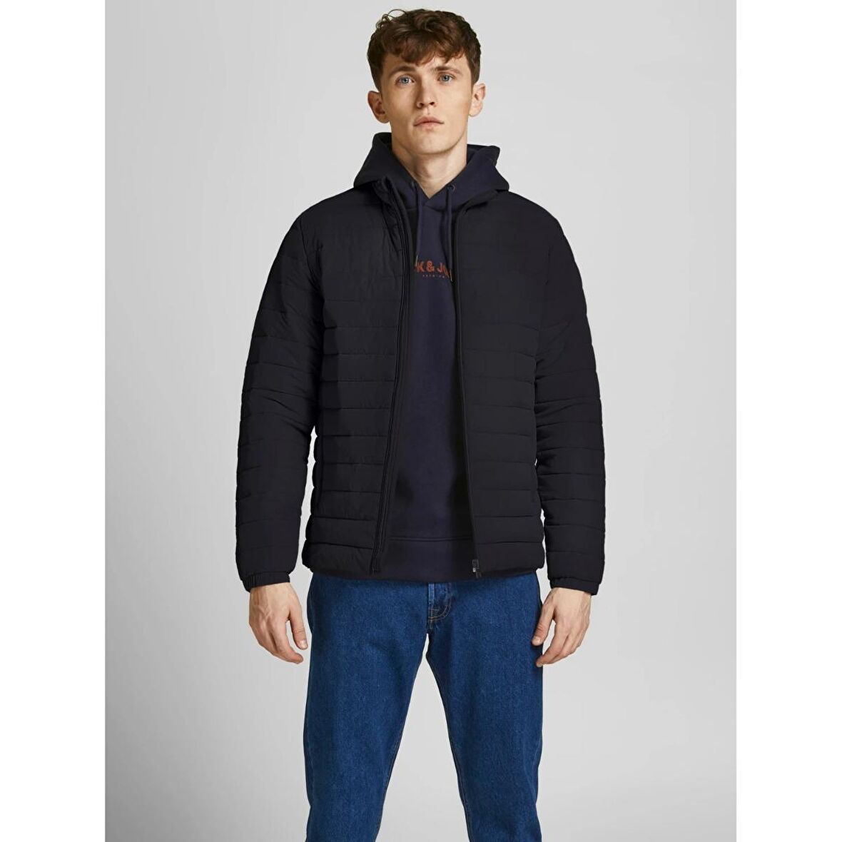 Jack Jones Mont Recycle Puffer Collar