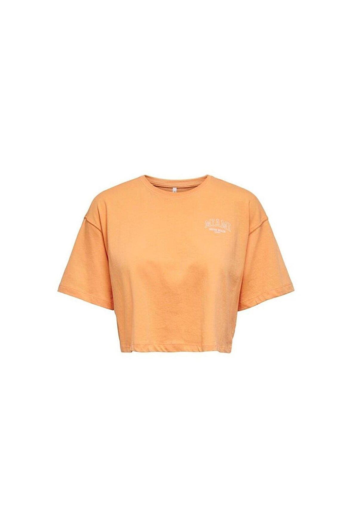 Only Kadın Renkli Crop T-Shirt - 15260935
