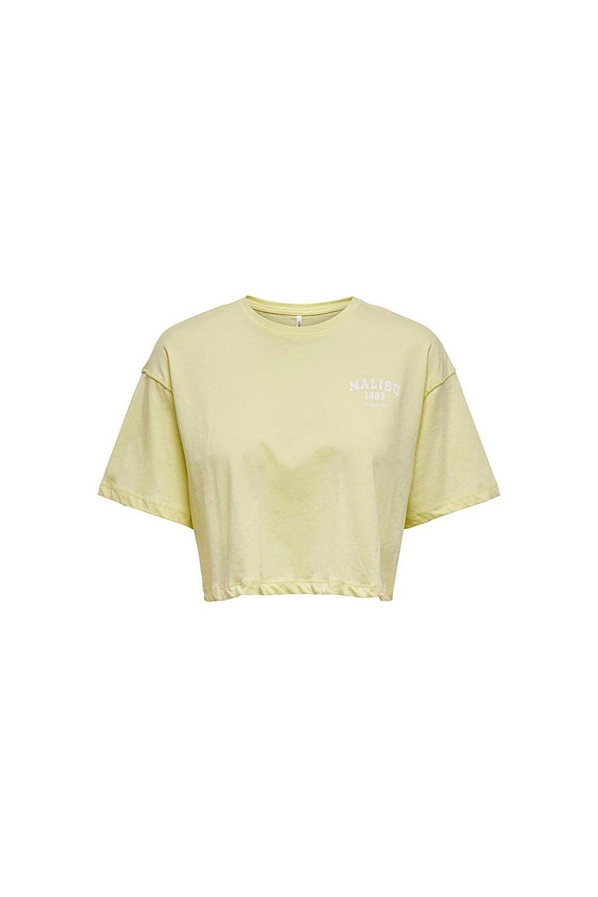 Only Kadın Renkli Crop T-Shirt - 15260935