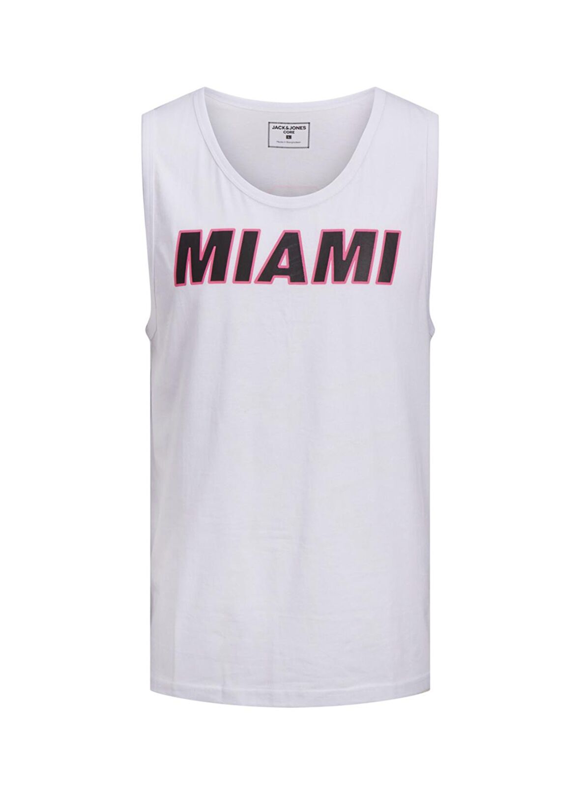 Jack & Jones Beyaz Erkek Atlet 12210164_JCOBASE TANK TOP