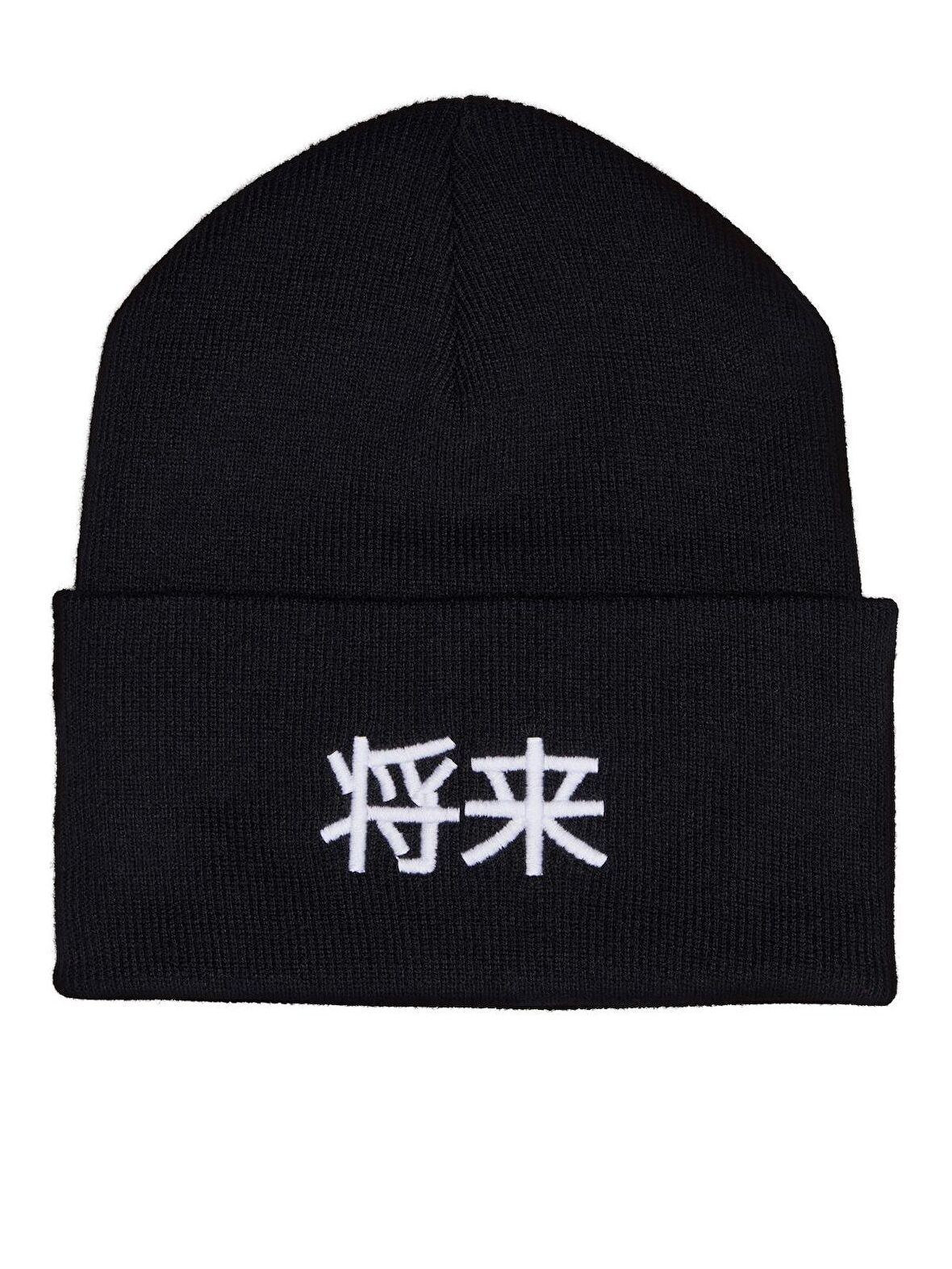 Jack & Jones Erkek Japonca Yazılı Bere JACJAPAN BEANIE - 12214863