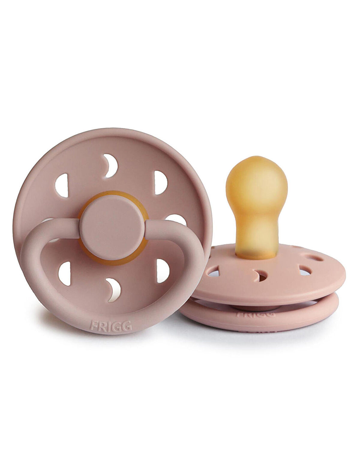 Frigg Moon Phase Kauçuk Emzik 0-6 Ay - Blush