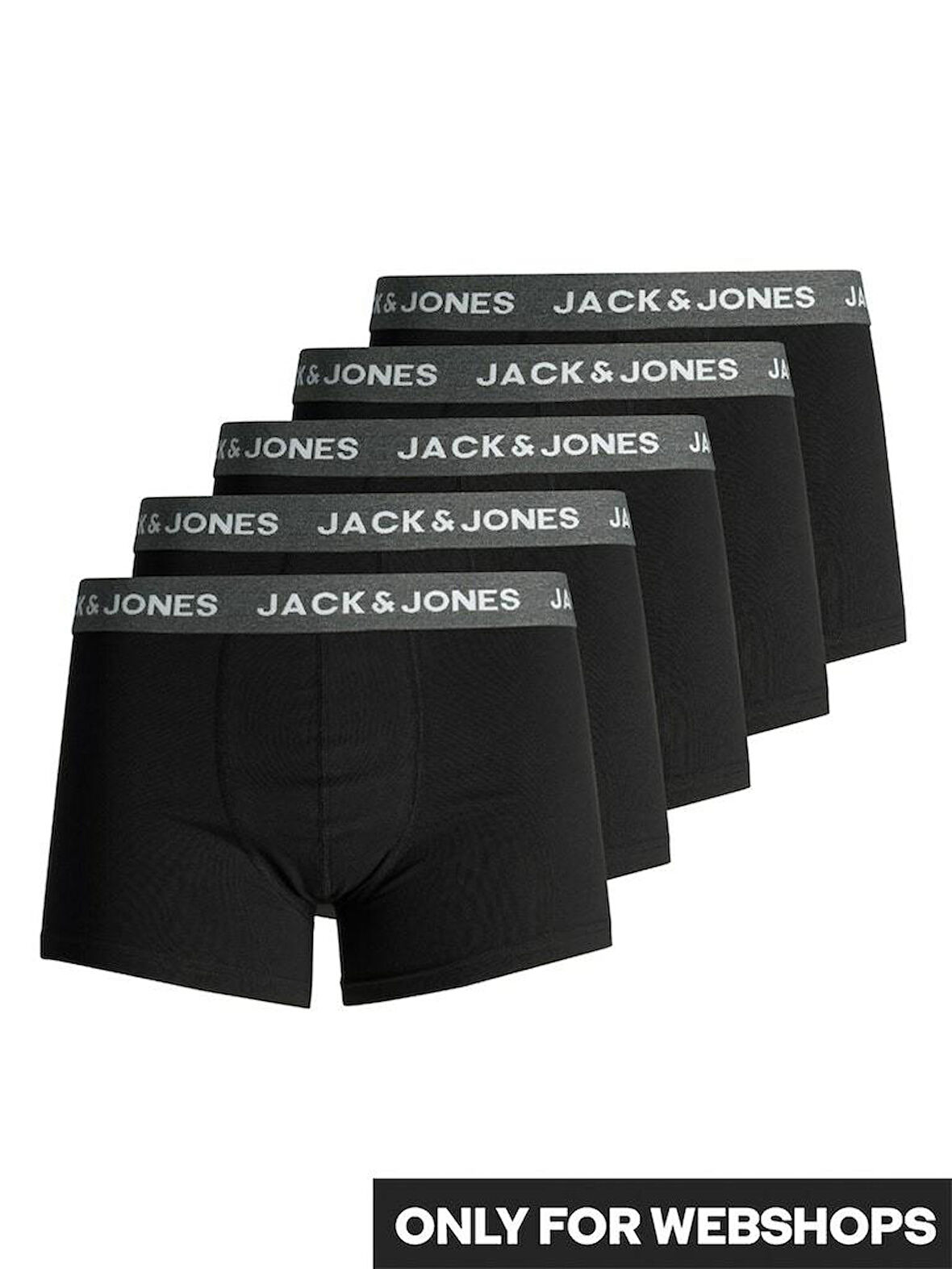 Jack Jones Huer5 Li Paket  Erkek Boxer 12142342