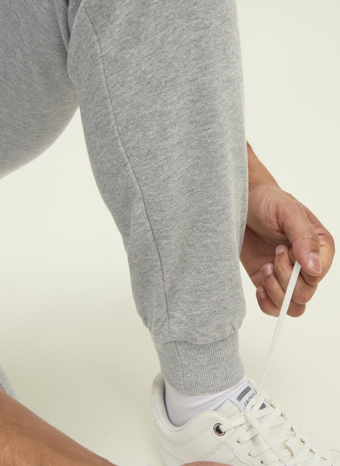 Jack & Jones Regular Fit Açık Gri Erkek Eşofman Altı 12212170_JPSTGORDON JJSHARK SWEAT C