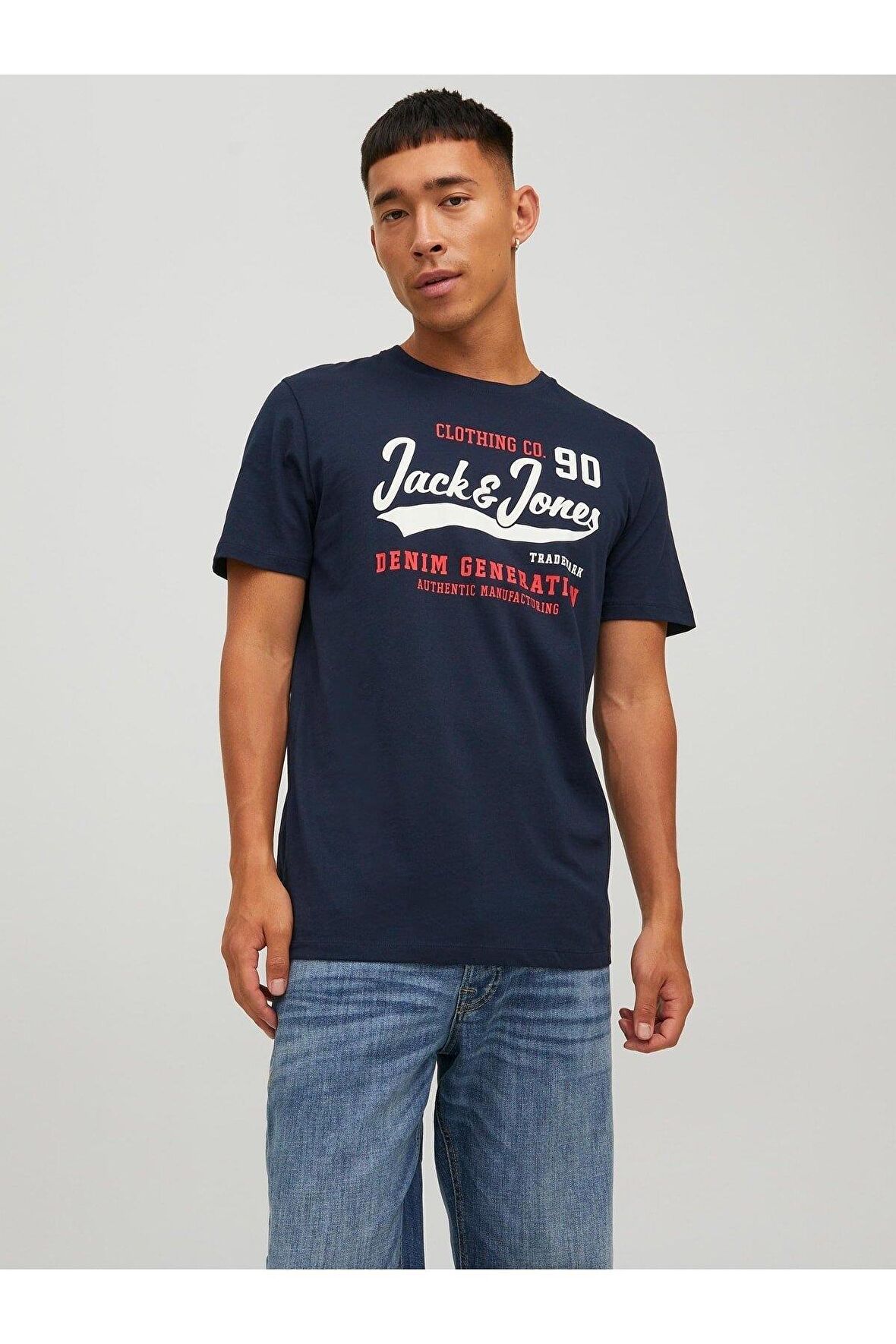 Jack & Jones Logo Erkek  Tshirt - 12210819-02