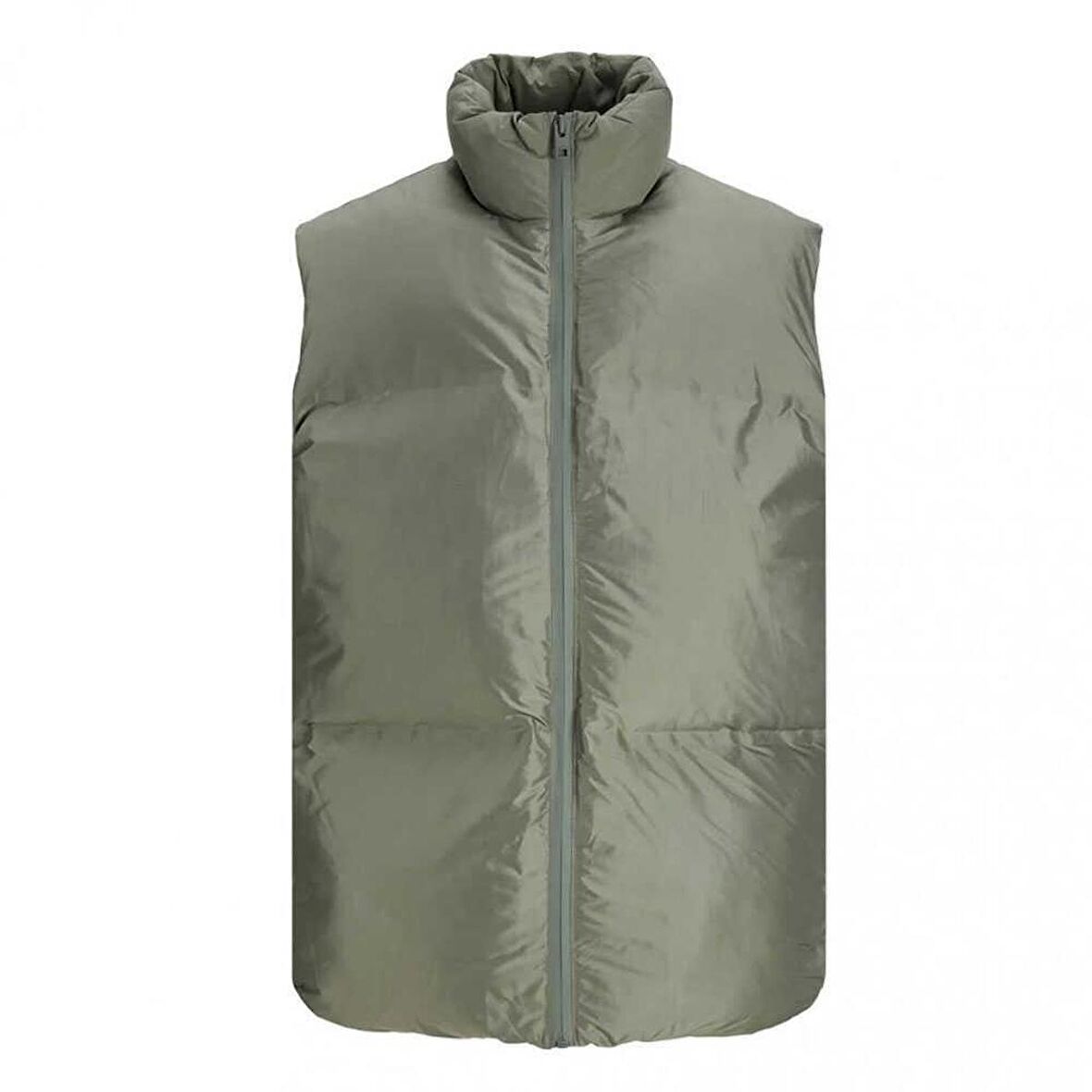 Jack & Jones Jprblakent Puffer Vest Gri Erkek Yelek 12213862-Mulle