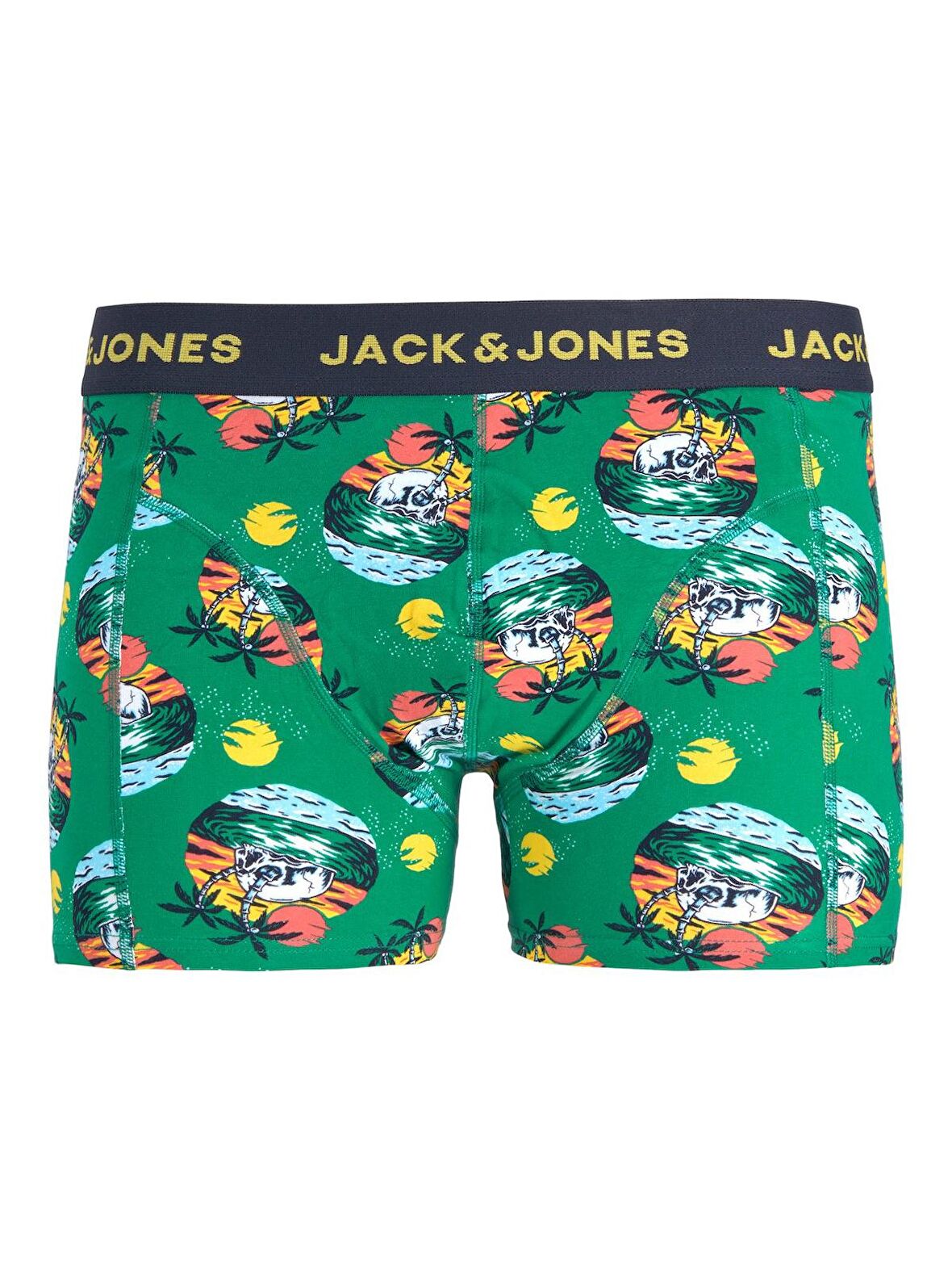 Jack&Jones Yeşil Erkek Boxer 12222370