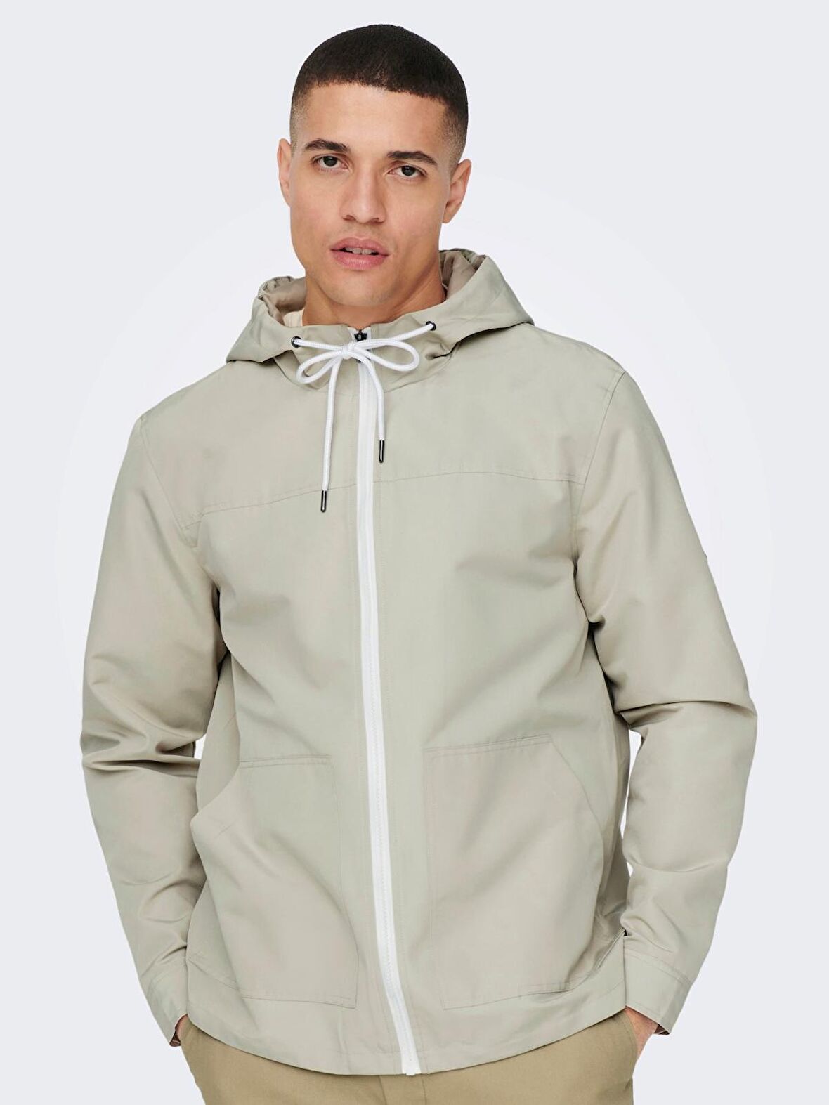 Only & Sons Erkek Günlük Ceket Mont ONSMATT HOOD JACKET 22024156