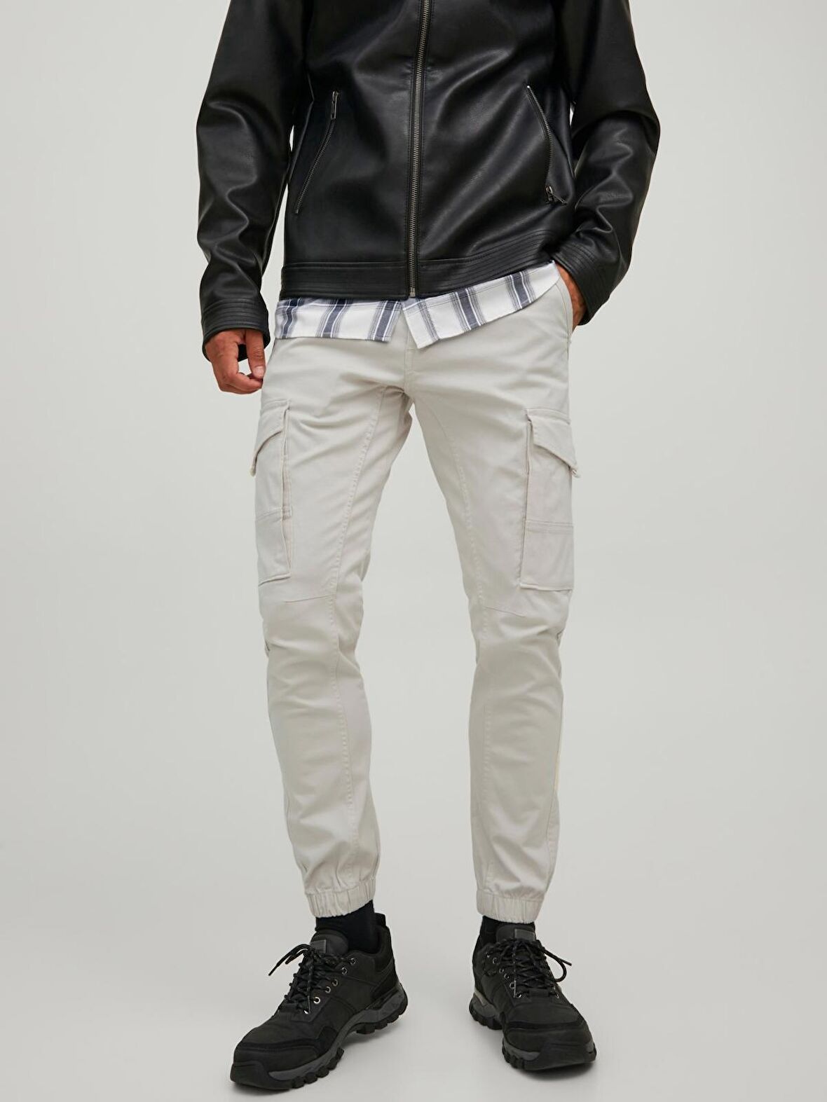 Jack&Jones Bej Erkek Kargo Pantolon 12139912