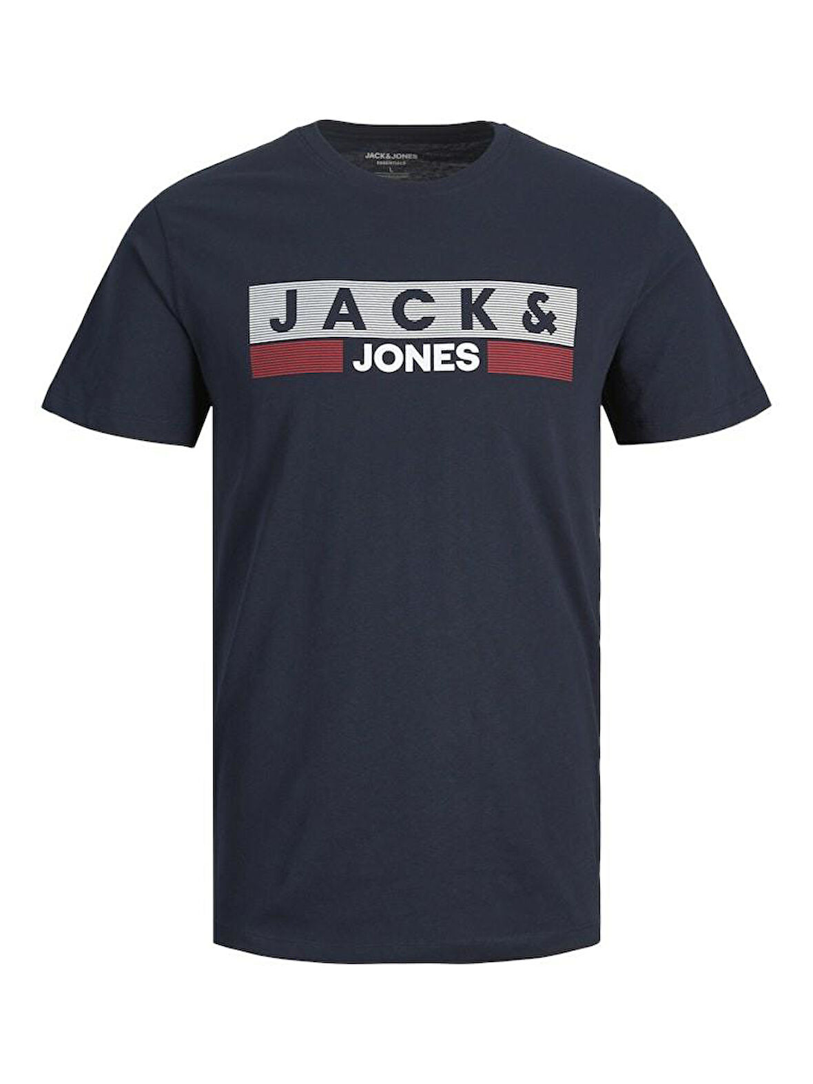Jack Jones Corp Logo Plus Erkek Tişört 12158505
