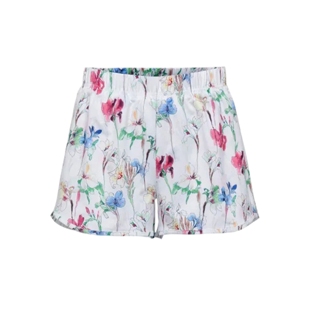 Kadın Çiçekli Astarlı Şort 15287721