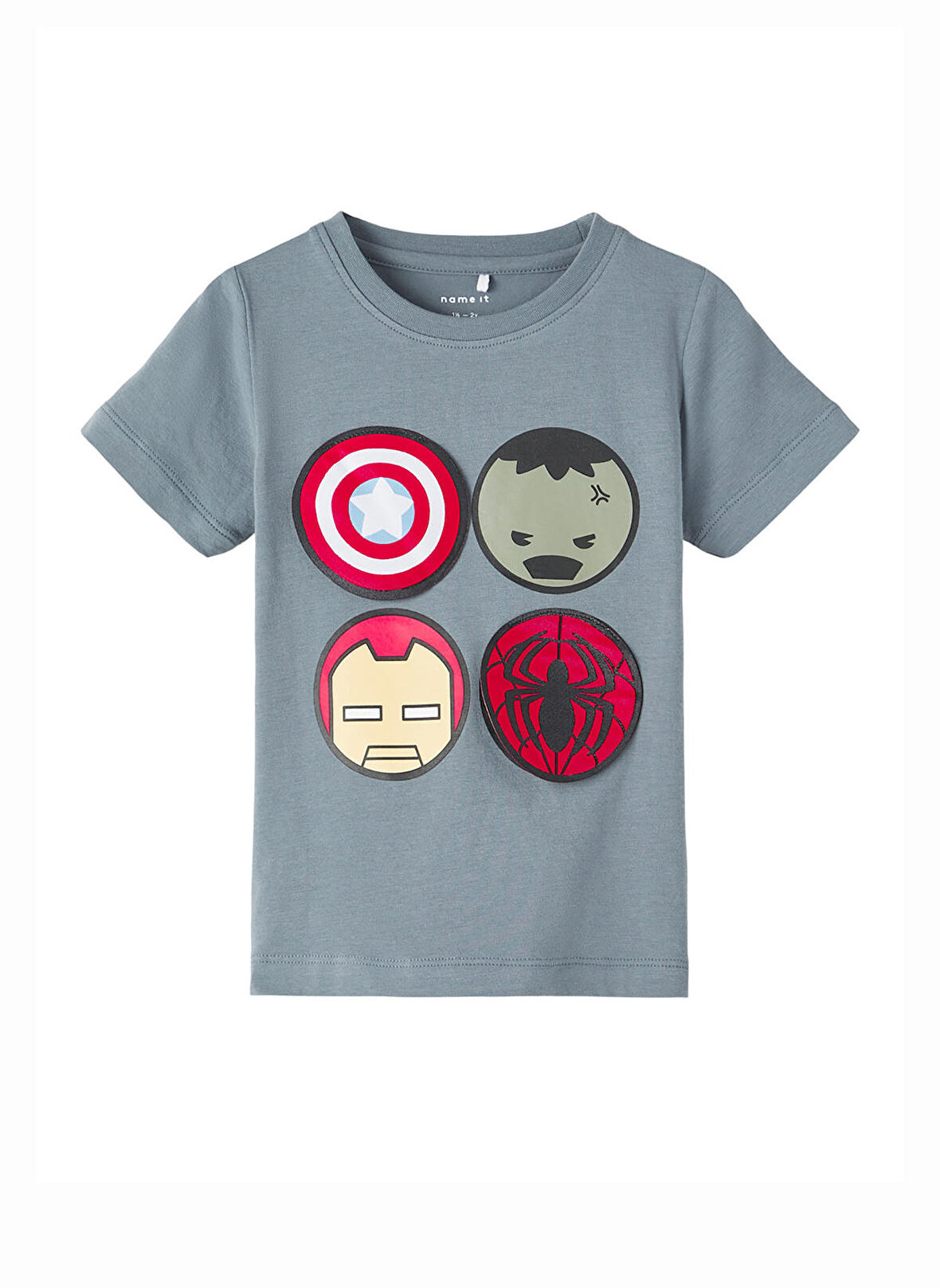 Name İt T-Shirt, 5 Yaş, Füme