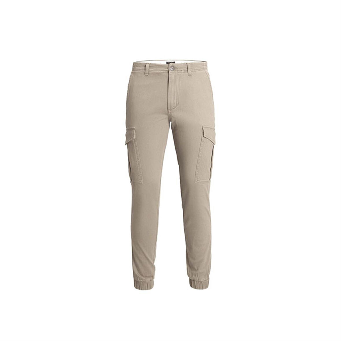 Jack&Jones Jpstmarco Jjjoe Cuffed Cargo Erkek Pantolon 12186889-Oxford Tan Krem