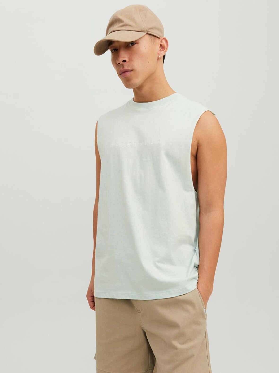Jack&Jones Kolsuz Mint Erkek T-Shirt 12210016