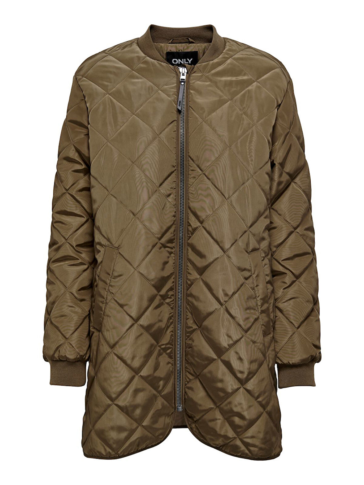 ONLNEWJESSICA QUILTED JACKET CC OTW Kadın Kahverengi Mont - 15295402