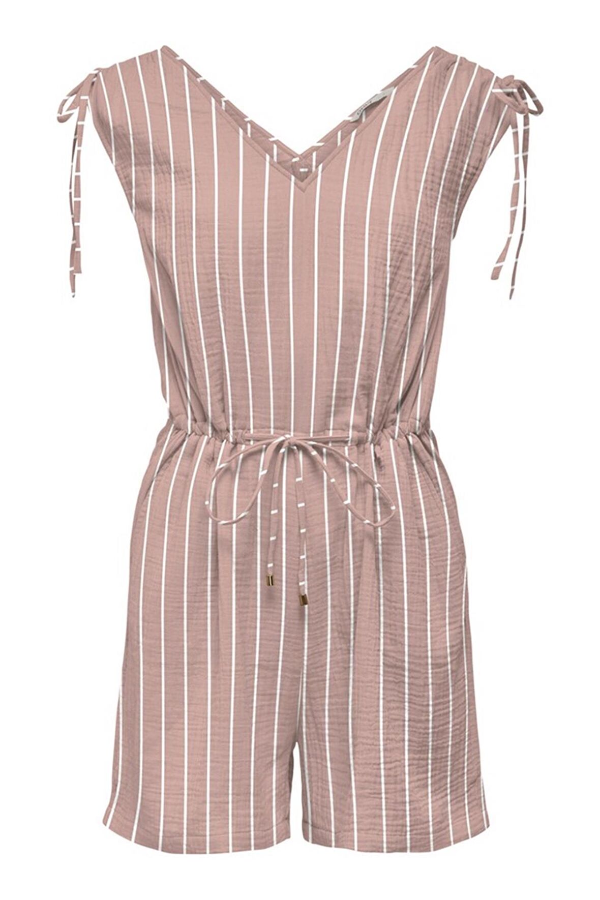 ONLNORA S/L RUCHING PLAYSUIT PTM 