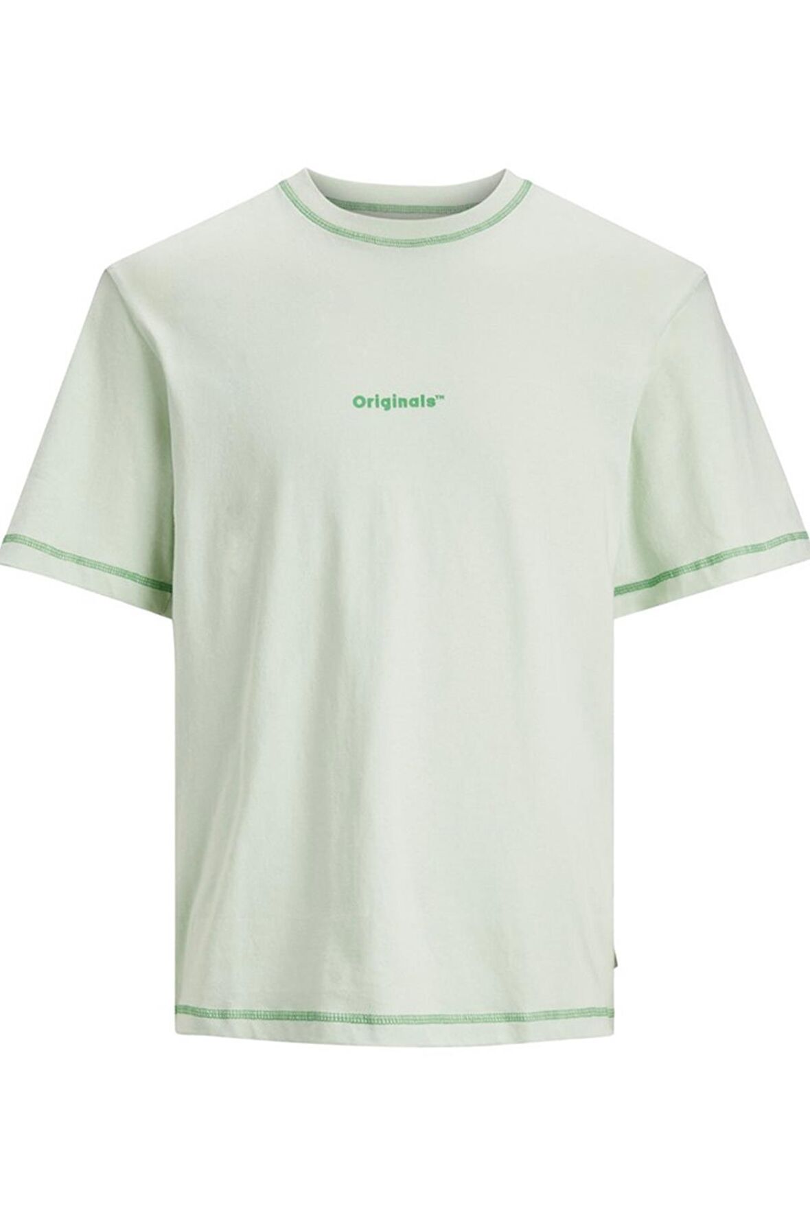 JACK&JONES JORFADED SS TEE CREW NECK yeşil 