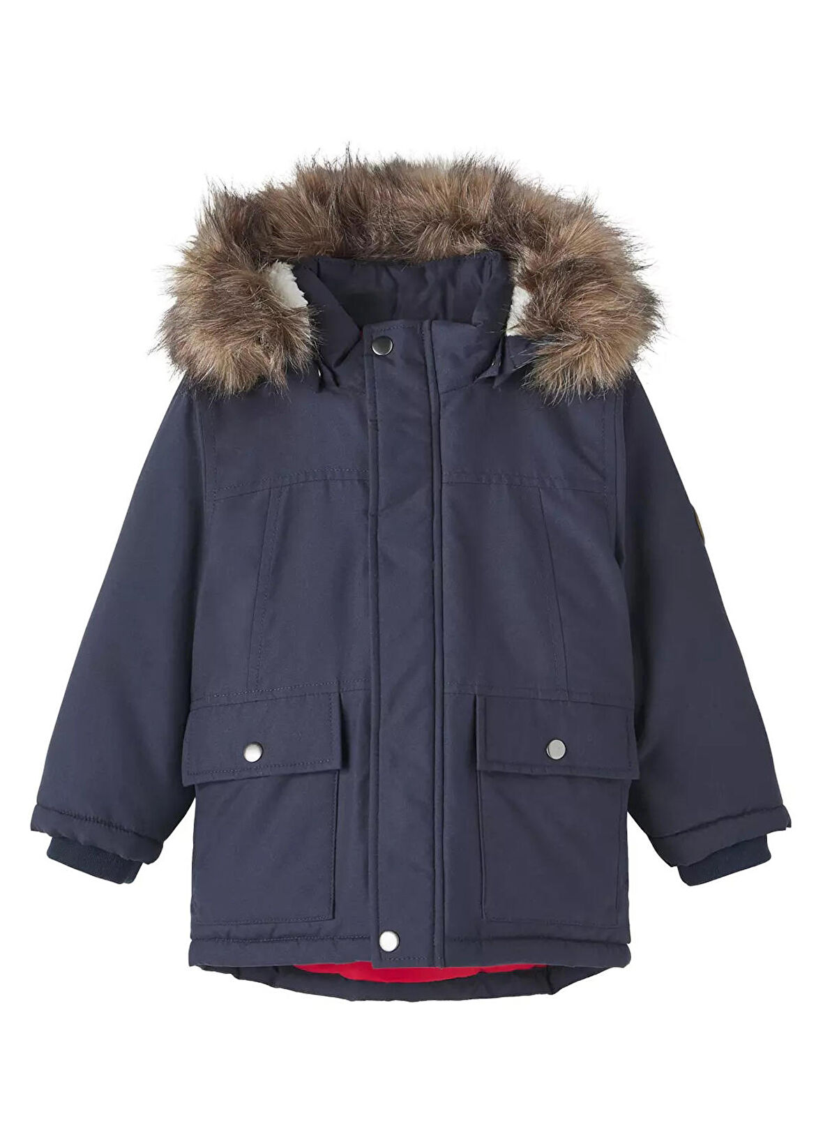 Name İt Lacivert Erkek Mont NMMMARLIN PARKA JACKET PB