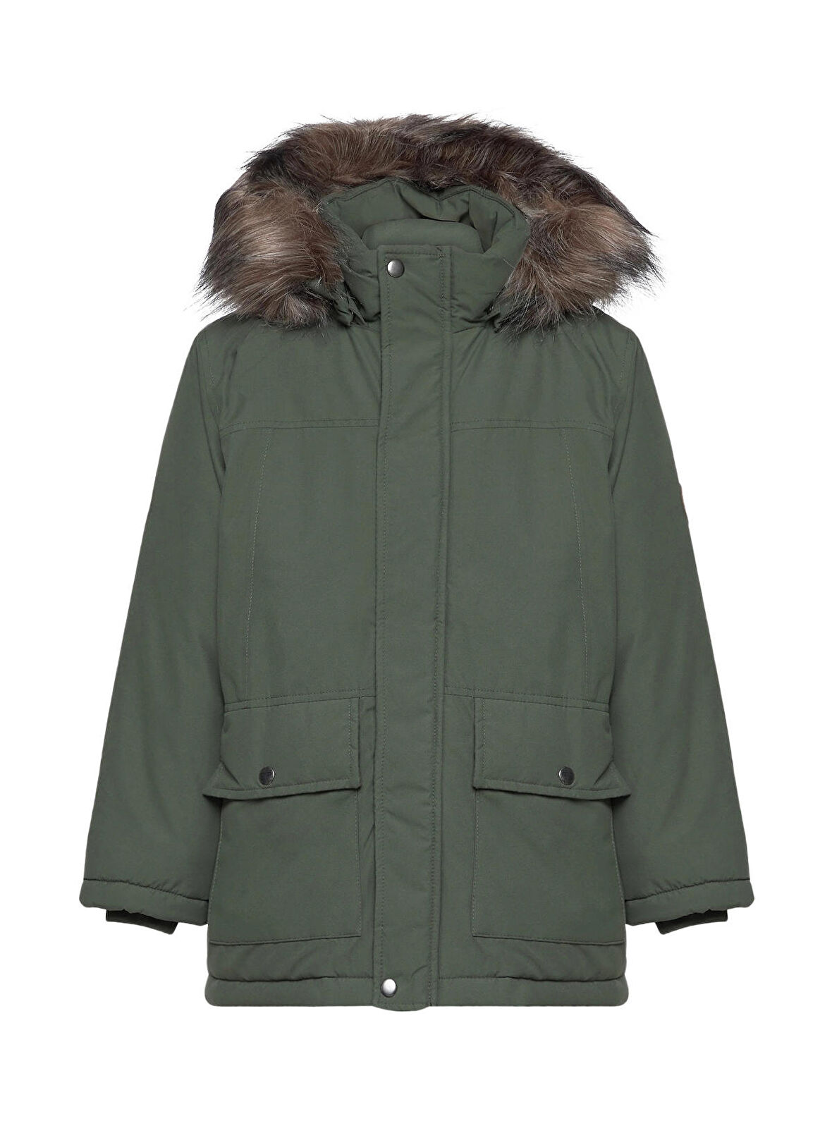 Name İt Haki Erkek Çocuk  Mont NKMMARLIN PARKA JACKET PB