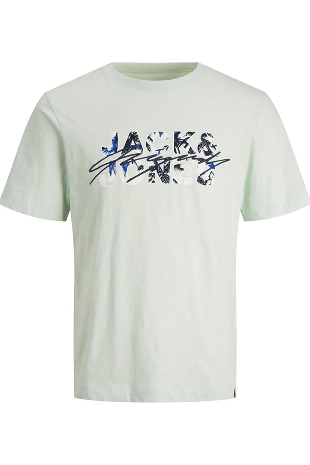 JACK&JONES JORTULUM BRANDING TEE SS CREW NECK MİNT