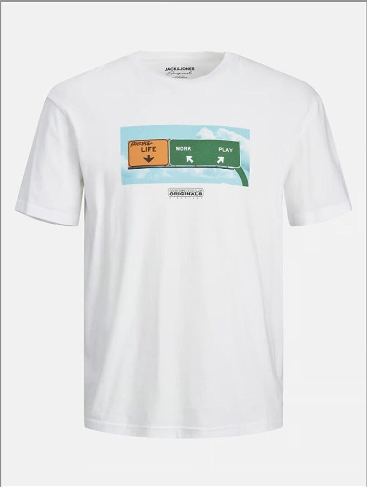 Jack & Jones Beyaz T-Shirt