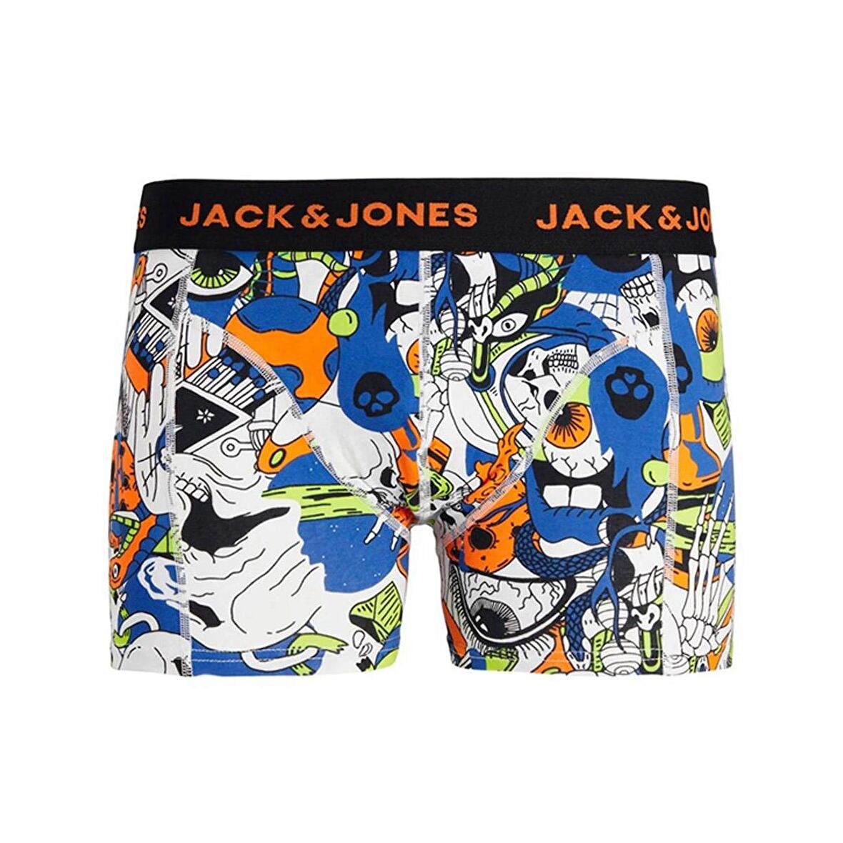 Jack & Jones 12240247 Jacspace Skull Trunk Sn Siyah