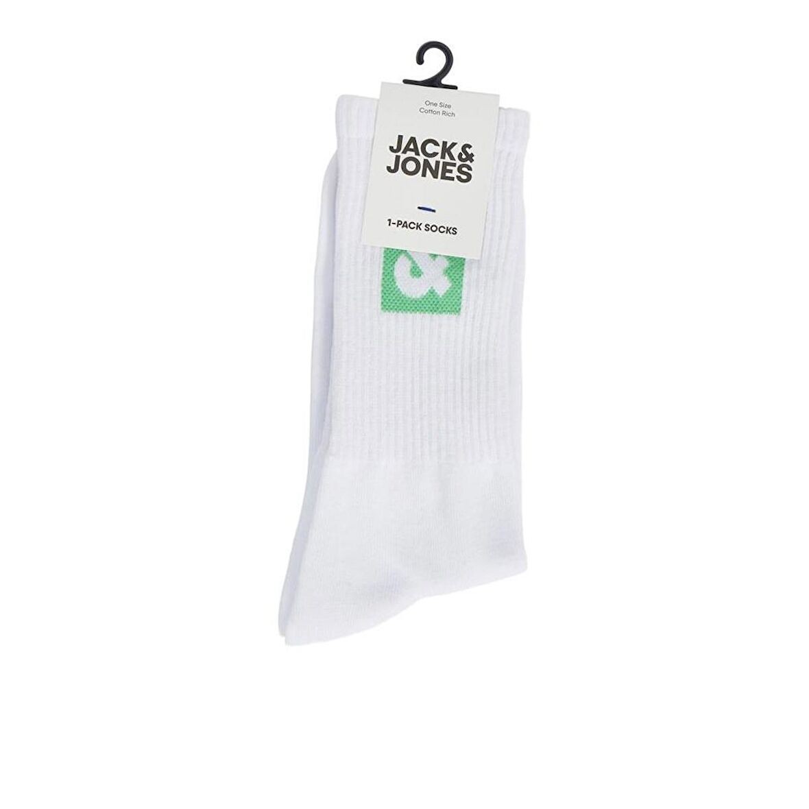 JACK&JONES JACDAN LOGO TENNIS SOCK YEŞİL