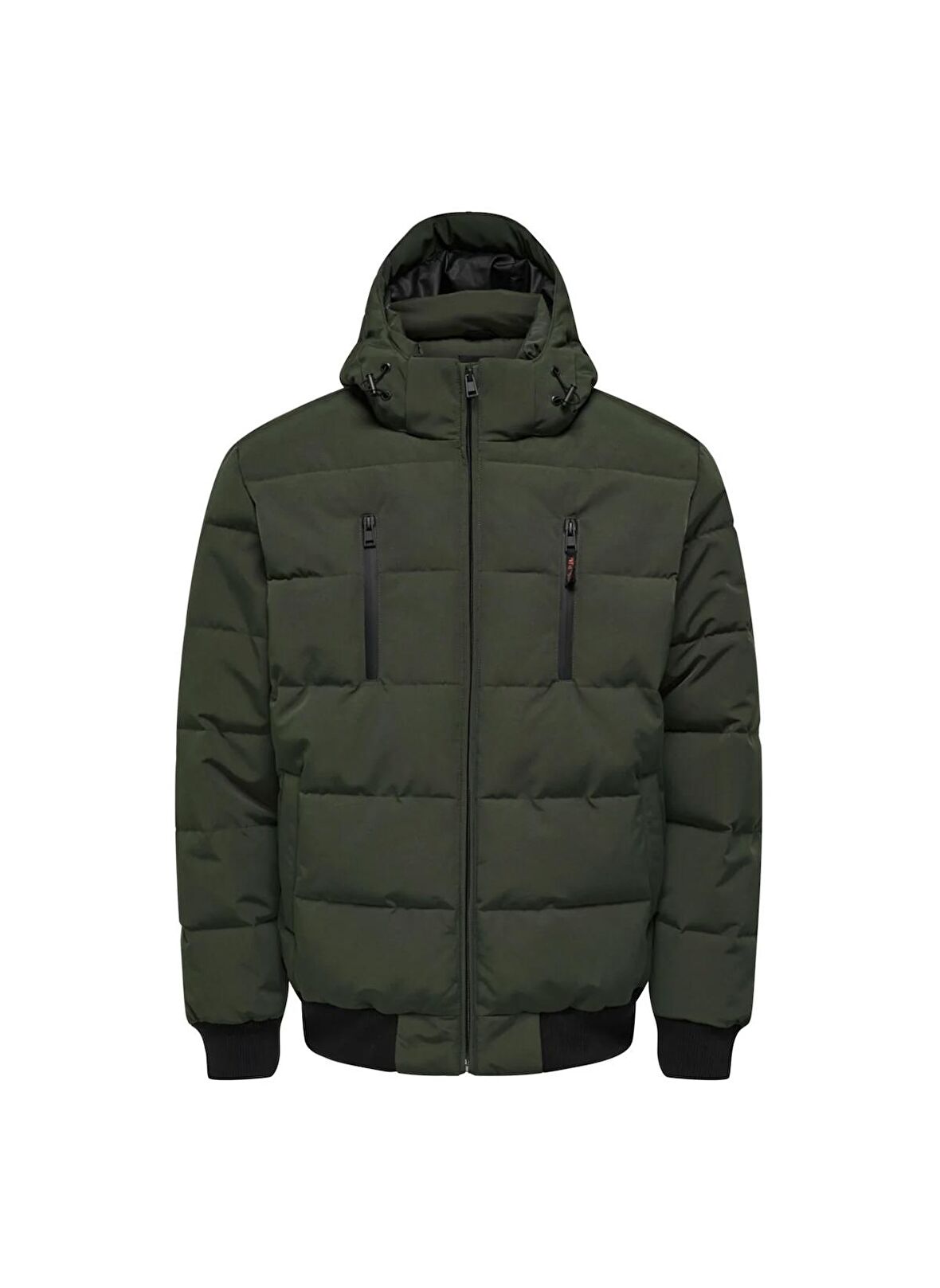 Only & Sons Haki Erkek Mont ONSCAIN QUILTED JACKET OTW