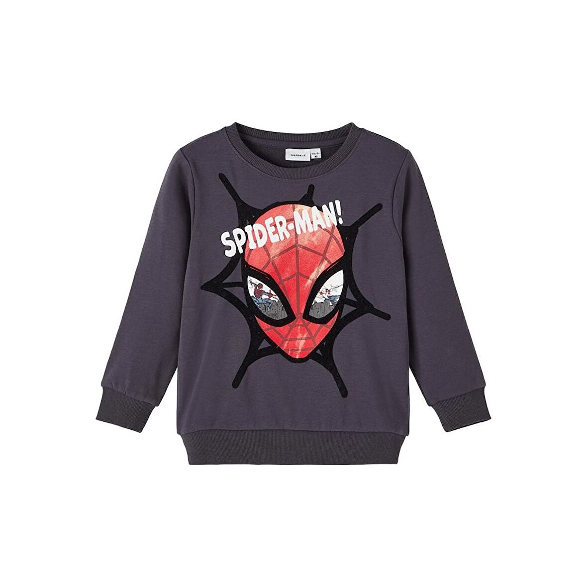 Name It Spiderman Antrasit Erkek Çocuk Sweatshirt 13221195