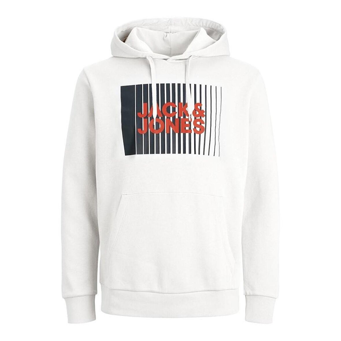 JJECORP LOGO SWEAT HOOD PLAY NOOS BEYAZ 