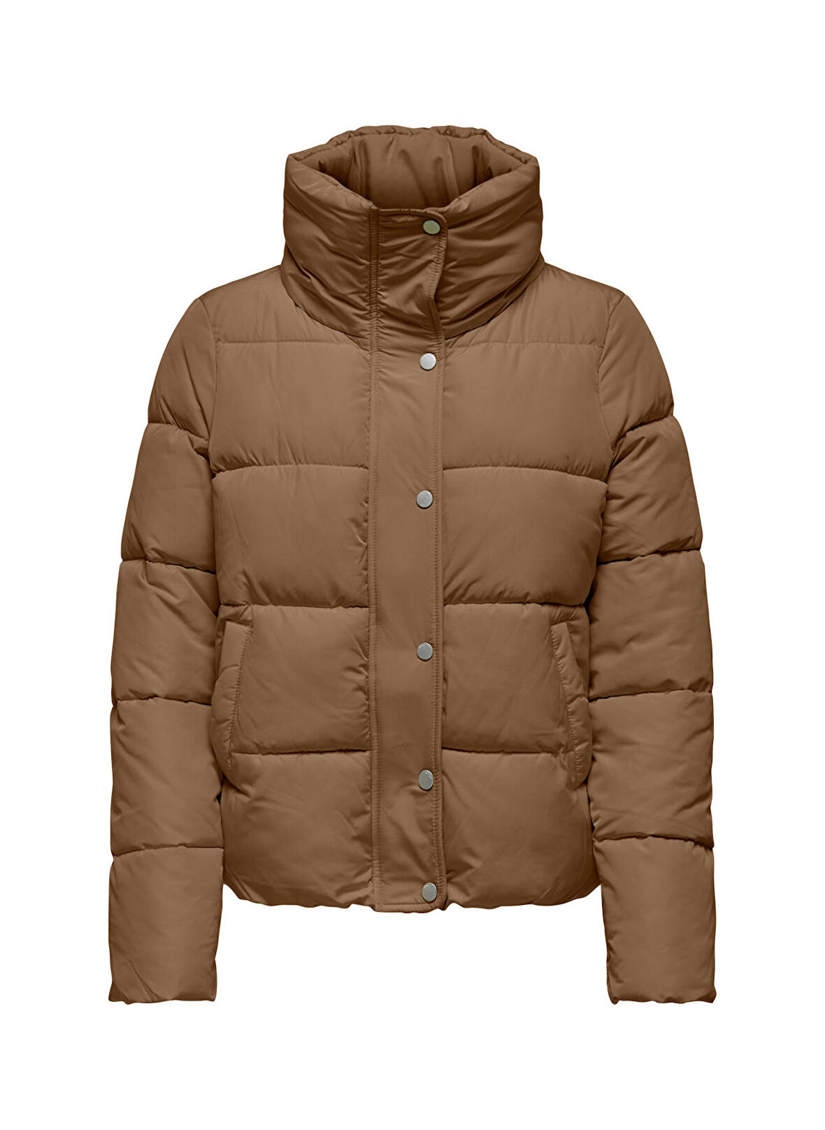 Only Bakır Kadın Mont ONLNEWCOOL PUFFER JACKET CC OTW