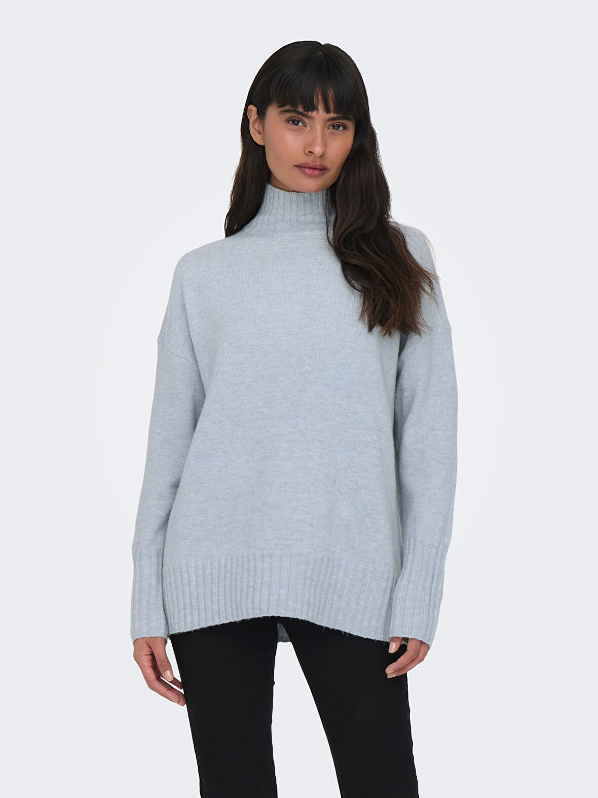 Only Kadın Yüksek Yaka Örme Kazak - 15297172